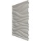 Ekena Millwork 19 5/8in. W x 19 5/8in. H Ripple EnduraWall Decorative 3D Wall Panel Covers 2.67 Sq. Ft. WP20X20RPFSM - alternate 2